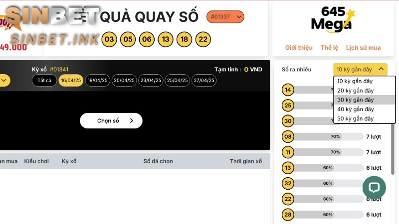 XỔ SỐ MEGA 6/45 - CÁCH CHƠI VÀ KINH NGHIỆM TĂNG CƠ HỘI TRÚNG 6 XỔ SỐ MEGA 6/45