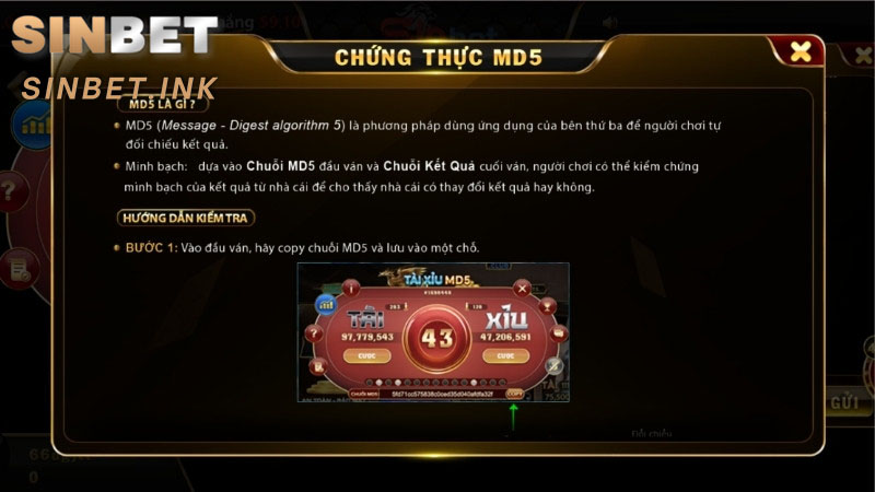 TÀI XỈU MD5 - CÁCH THAM GIA HIỆU QUẢ TẠI SINBET 5 TÀI XỈU MD5