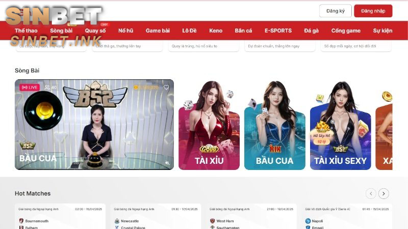 SINBET TRANG CHÍNH THỨC | SIN BET TRỰC TUYẾN UY TÍN #1 2025 51 SINBET