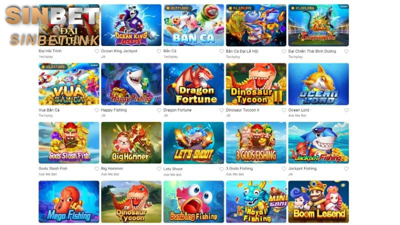 BẮN CÁ SINBET GAME GIẢI TRÍ HẤP DẪN NHỜ TRẢI NGHIỆM SIÊU THỰC 10 BẮN CÁ SINBET