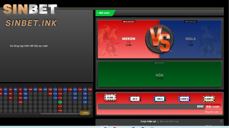 ĐÁ GÀ SINBET 2025 BÙNG NỔ CÙNG TỶ LỆ THẮNG HẤP DẪN 13 ĐÁ GÀ SINBET