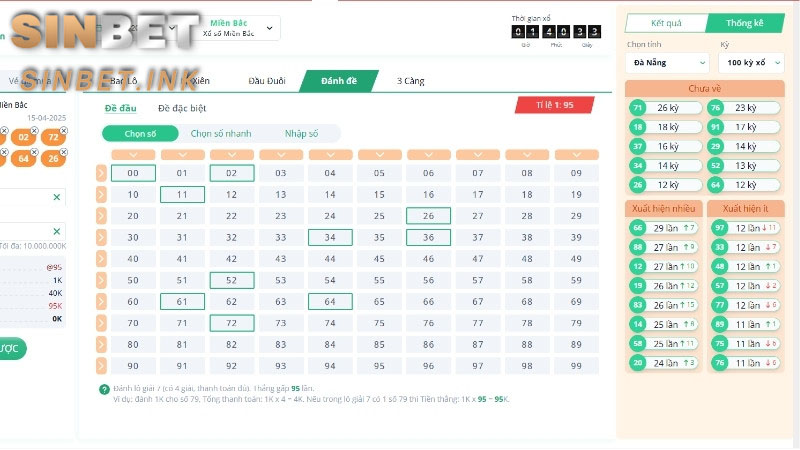 LÔ TRƯỢT - CHIẾN THUẬT THÔNG MINH, CHINH PHỤC MỌI DÃY SỐ 6 LÔ TRƯỢT